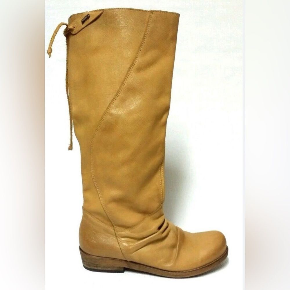 MTNG HABANA TAN LEATHER RIDING BOOTS SIZE 39